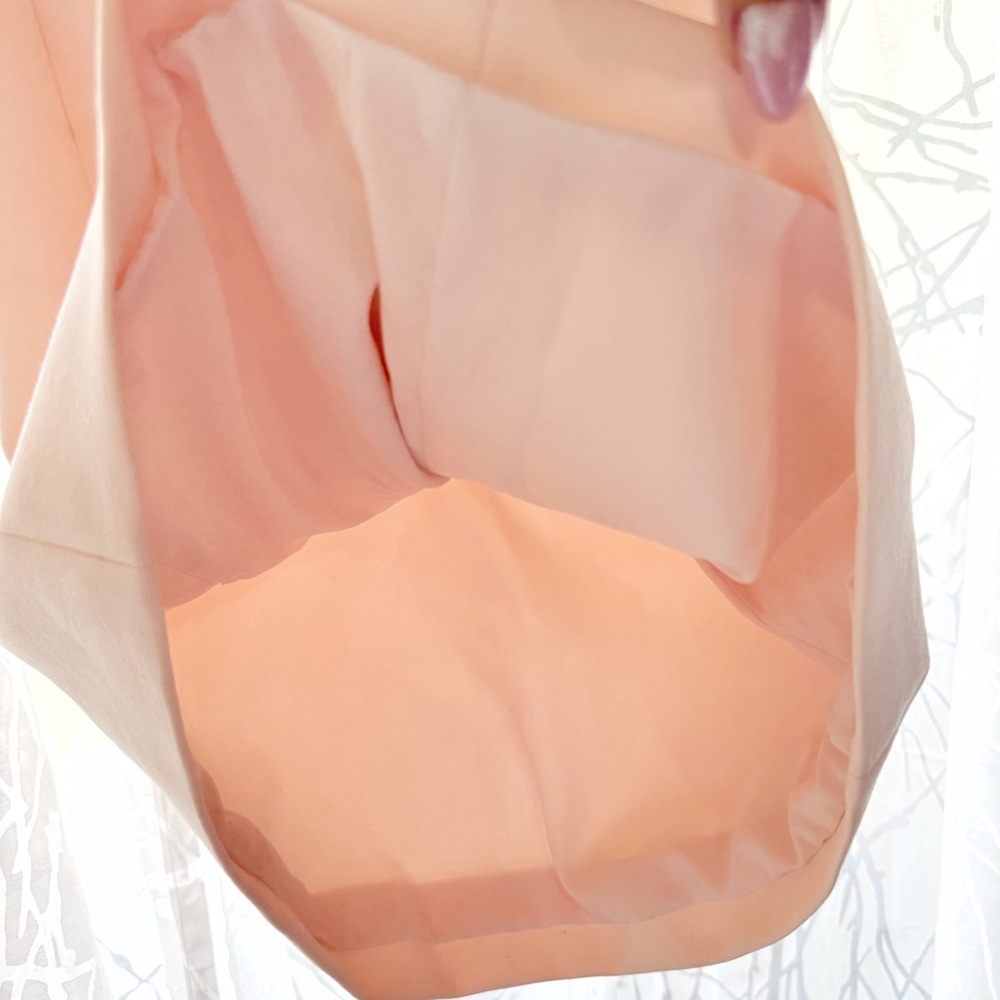 CINQ A SEPT ARA LIGHT PINK PLUNGE DEEP V-NECK SLEEVELESS FITTED MINI DRESS - Picture 7 of 12